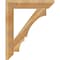 Ekena Millwork Balboa Slat Rough Sawn Bracket, Western Red Cedar, 6"W x 36"D x 44"H BKT06X36X44BOA06RWR - alternate 4